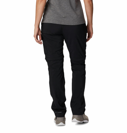 Columbia Womens Black Silver Ridge Utility Convertible Pant