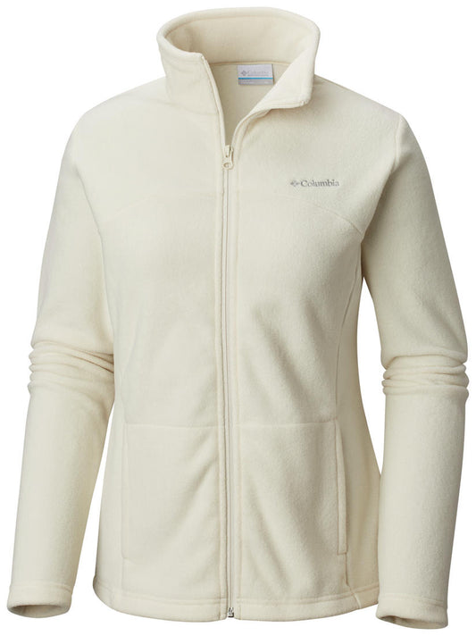 Columbia Women White Western Ridge Fleece Jacket
