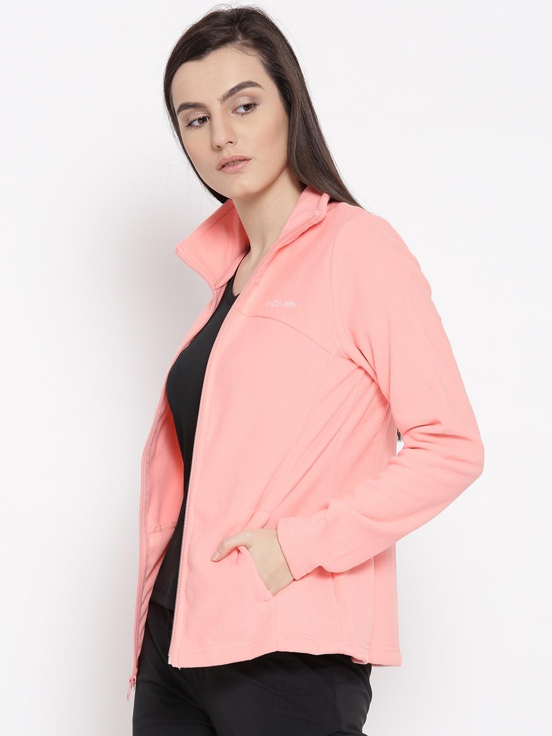 Columbia Women Orange Western Ridge Full Zip