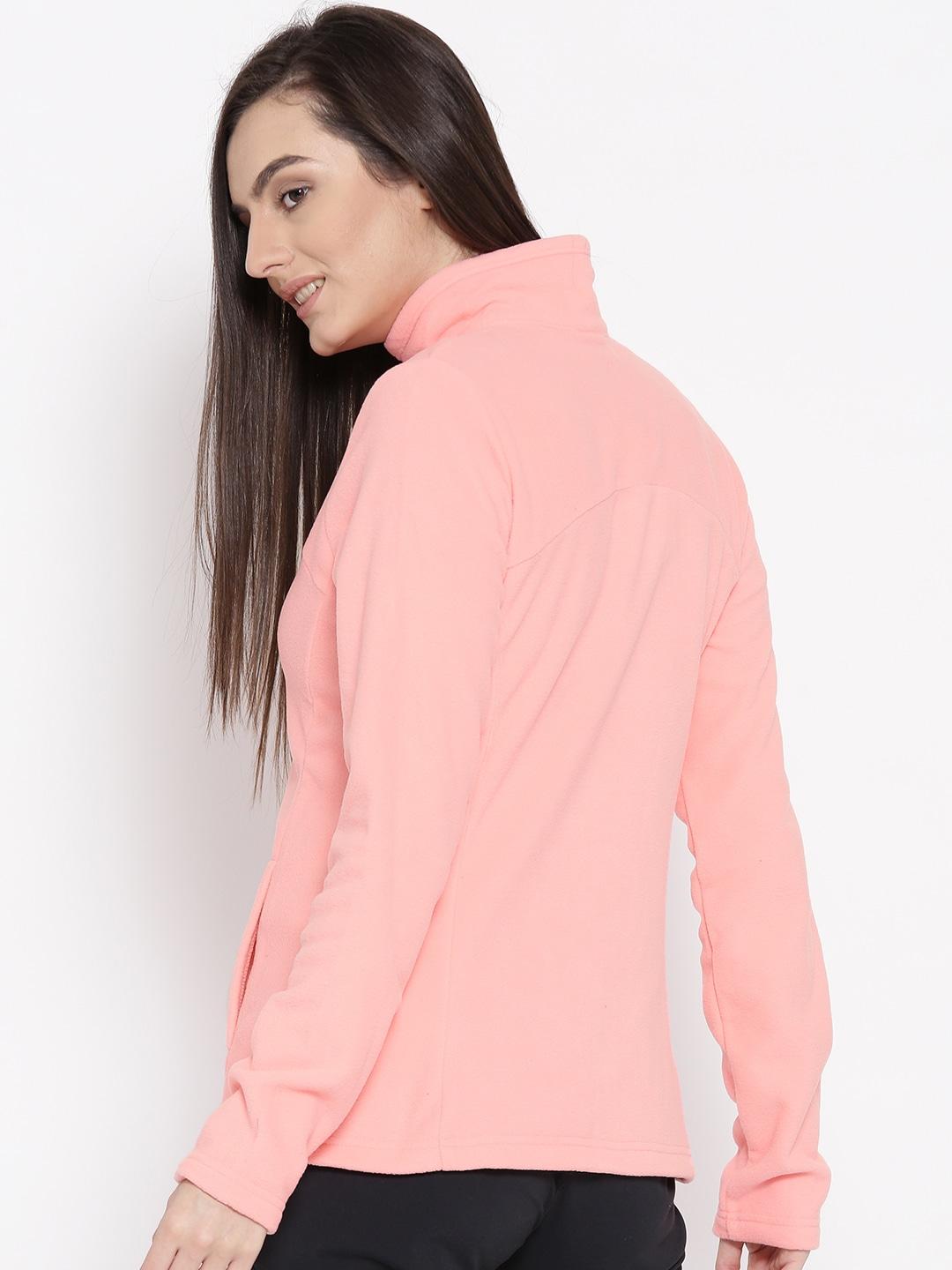 Columbia Women Orange Western Ridge Full Zip