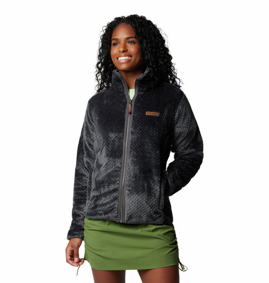 Columbia Women Black Fire Side II Sherpa Fleece Jacket