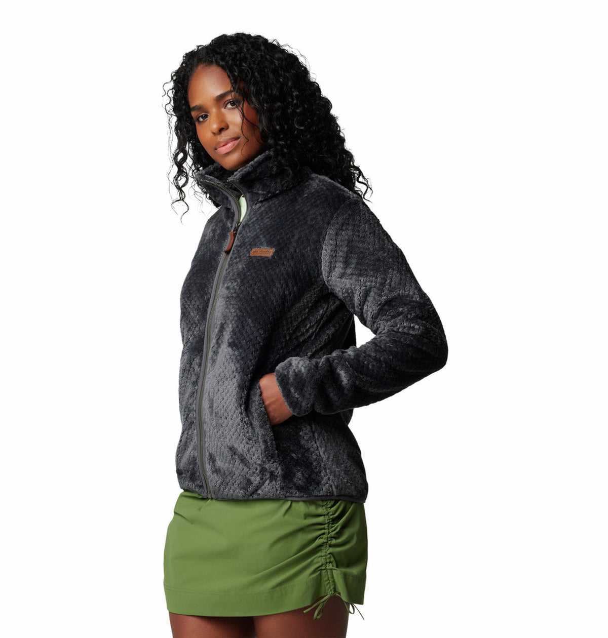 Columbia Women Black Fire Side II Sherpa Fleece Jacket