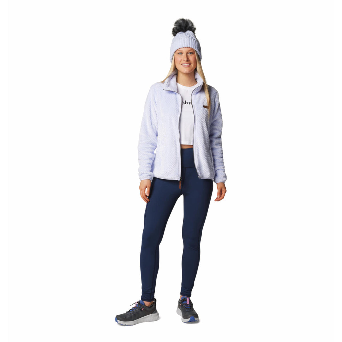 Columbia Women Purple Fire Side II Sherpa Fleece Jacket