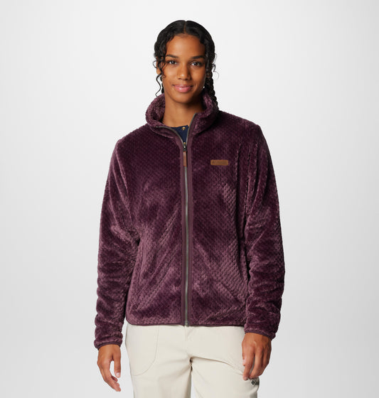 Columbia Women Red Fire Side II Sherpa Fleece Jacket
