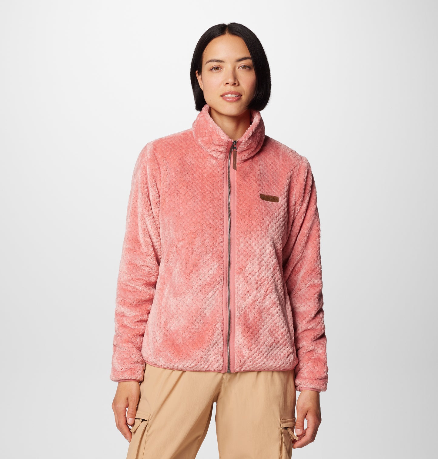 Columbia Women Pink Fire Side II Sherpa Fleece Jacket