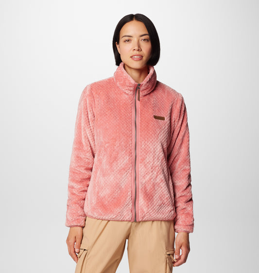 Columbia Women Red Fire Side II Sherpa Fleece Jacket