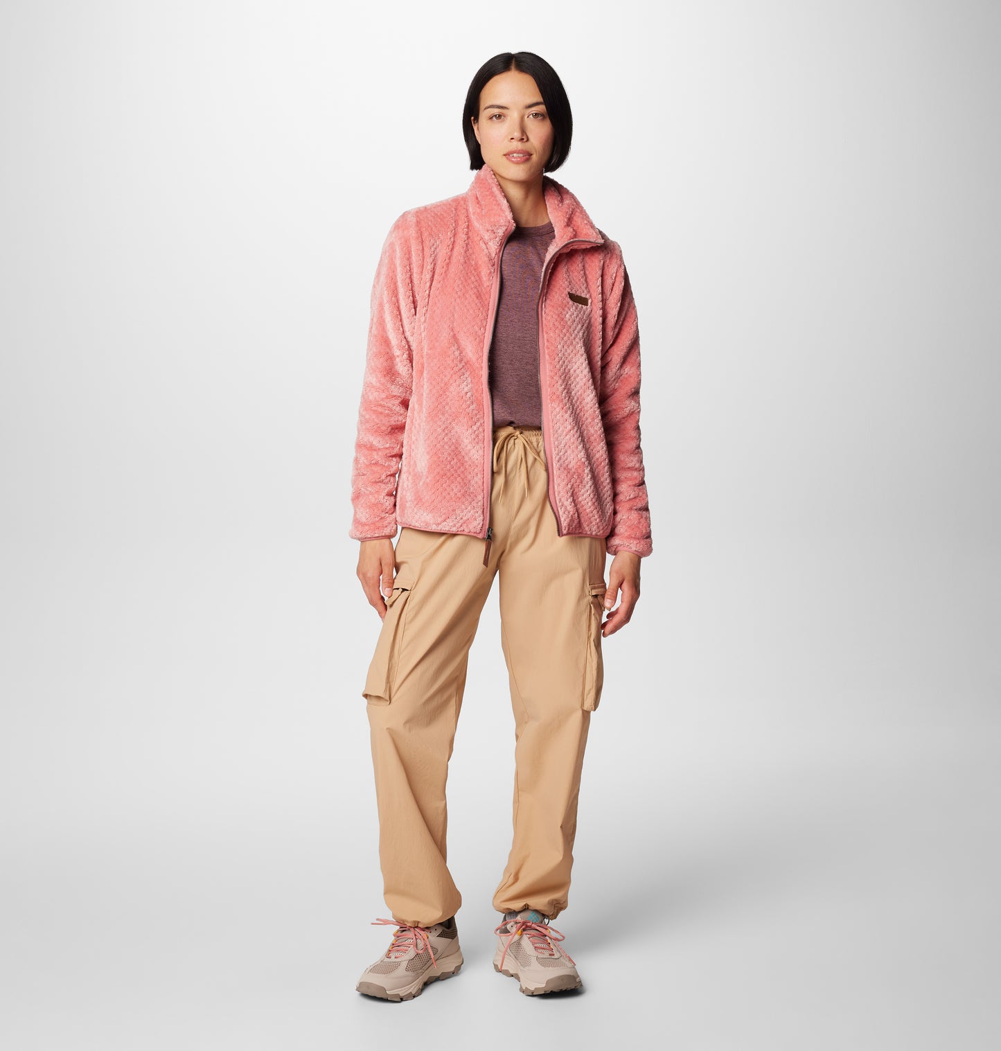 Columbia Women Pink Fire Side II Sherpa Fleece Jacket