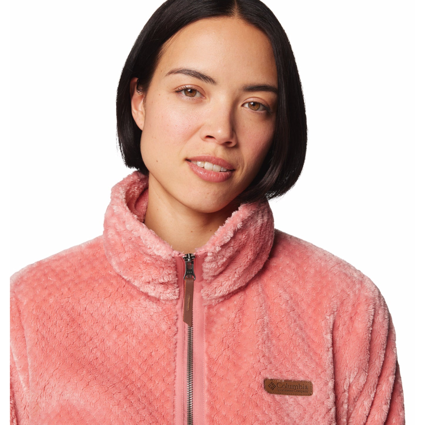 Columbia Women Pink Fire Side II Sherpa Fleece Jacket