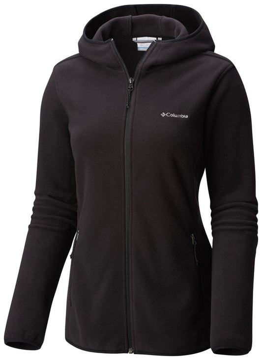 Columbia Women Black Fuller Ridge Hooded Fleece Jacket