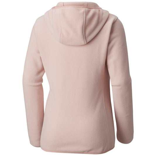 Columbia Women Red Fuller Ridge Hooded Fleece Jacket