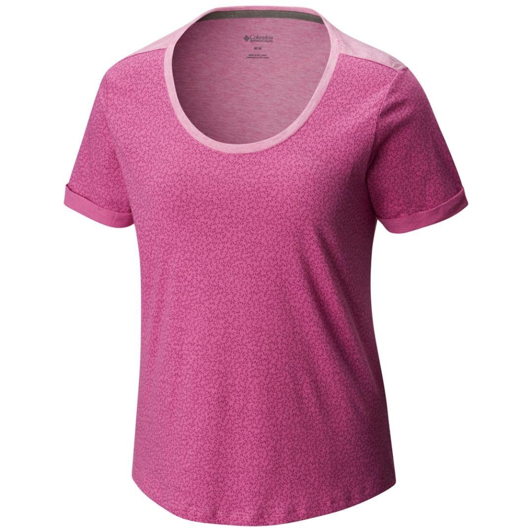 Columbia Women Purple Sandy River Tee