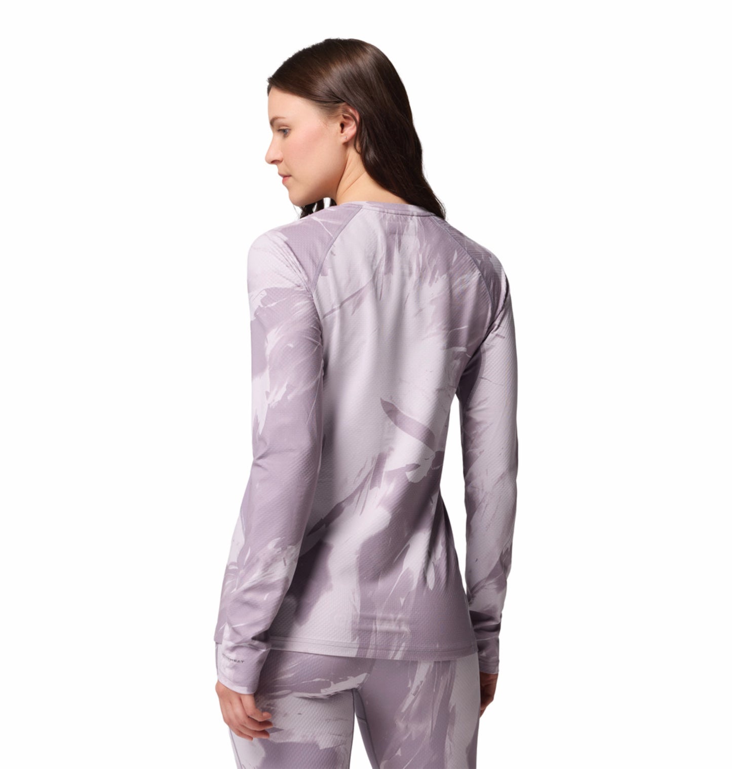 Columbia Women Purple Omni-Heat Inifnity Knit Crew Top (Non-Returnable)