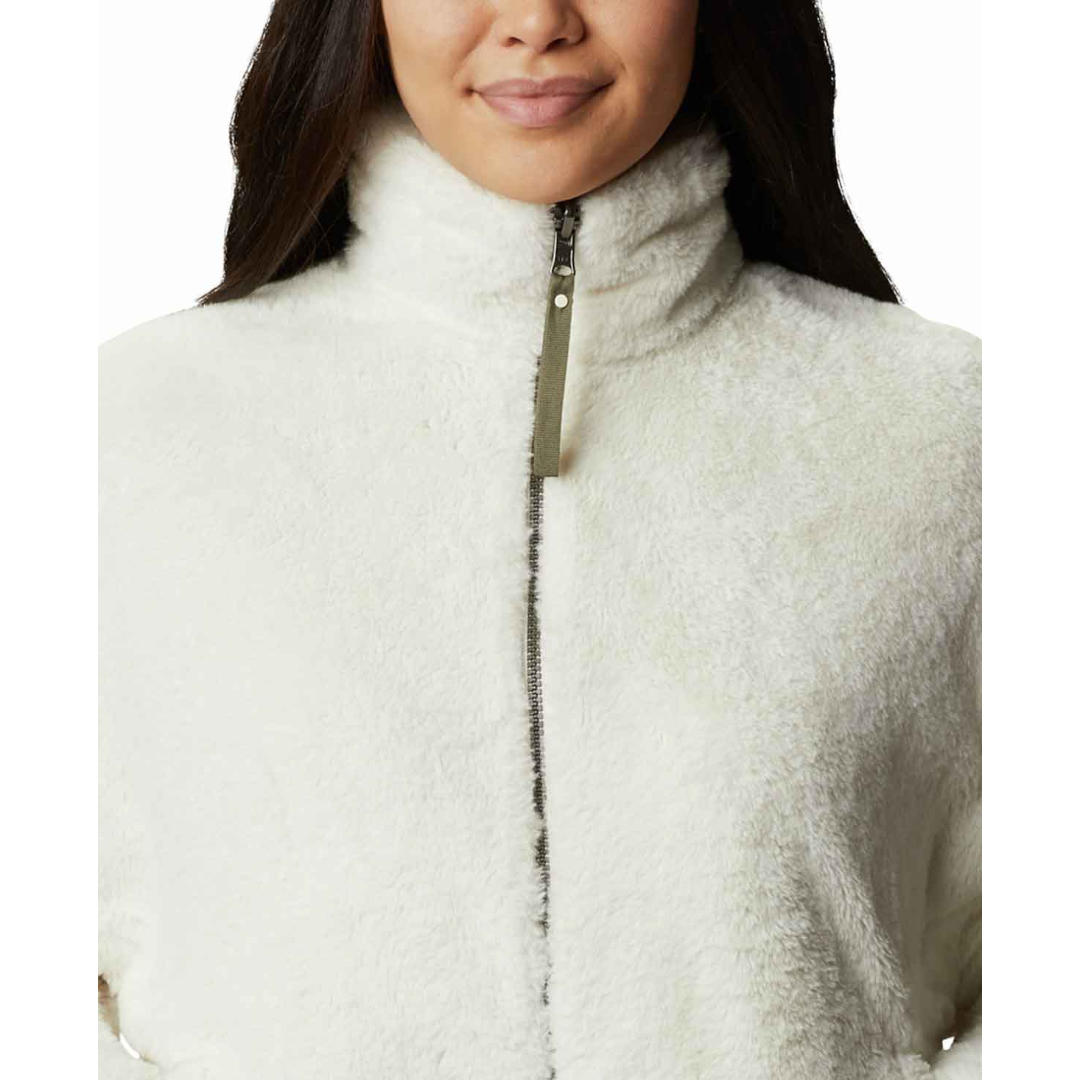 Columbia Women White Bundle Up Fleece Jacket