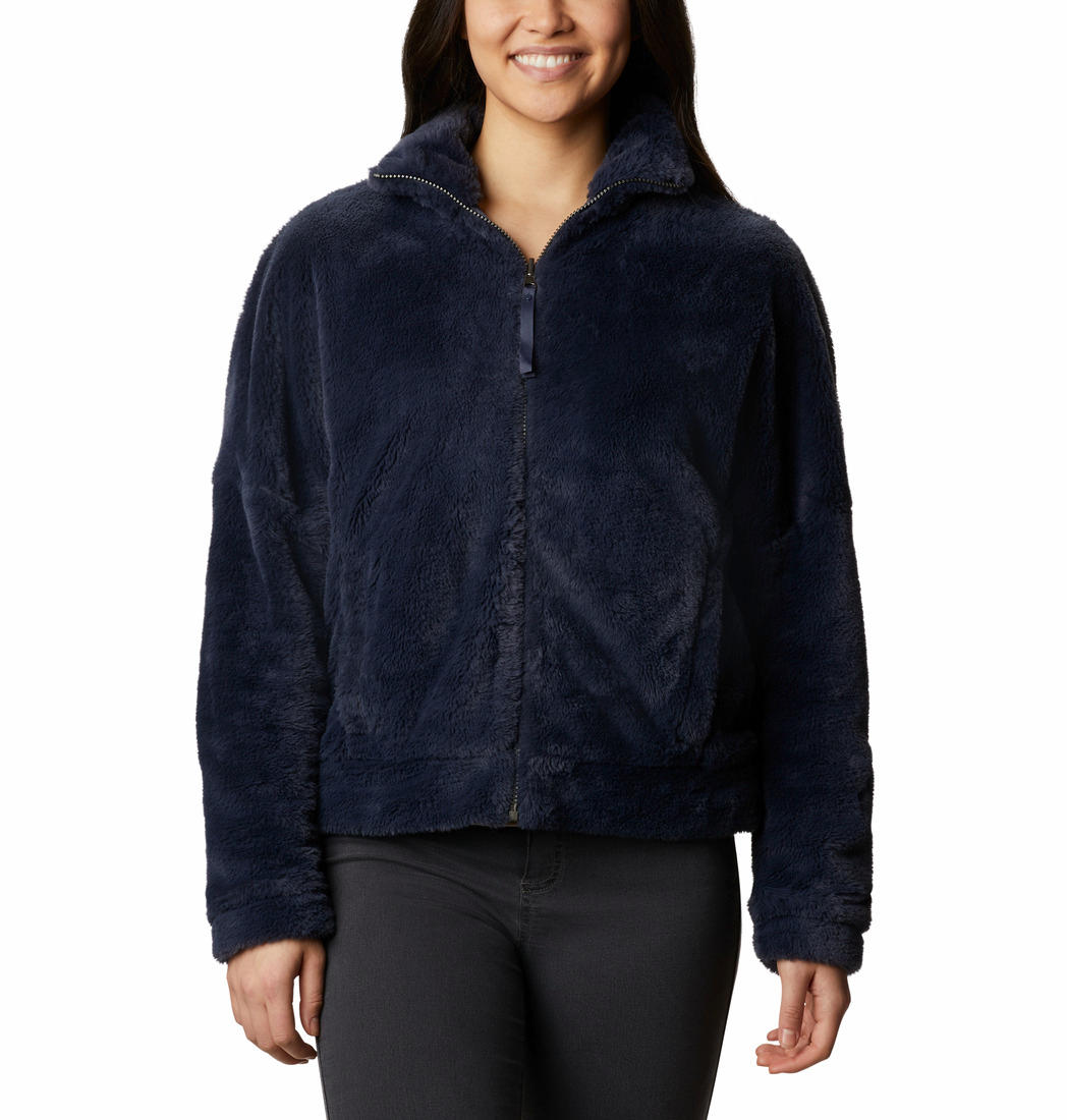Columbia Women Blue Bundle Up Fleece Jacket