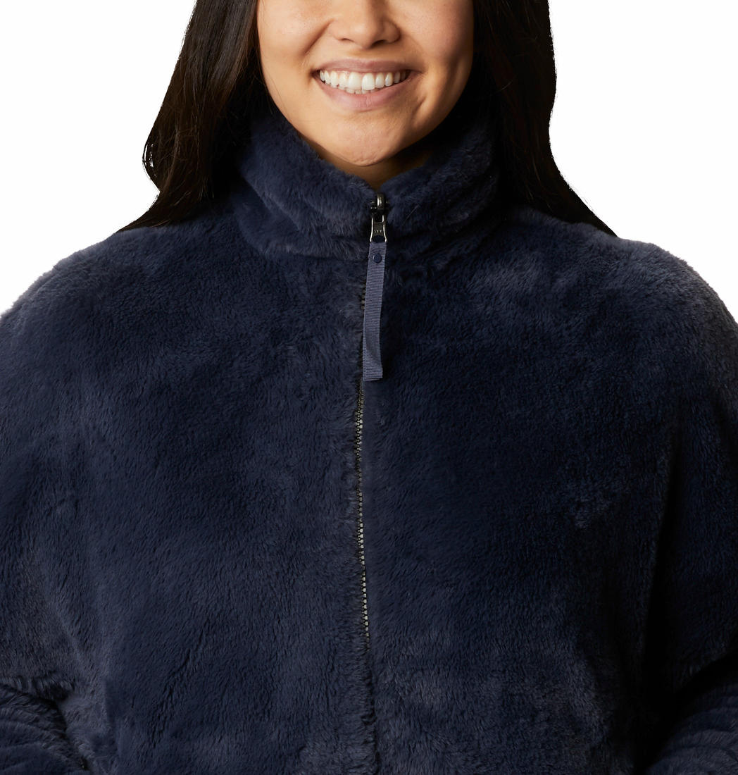 Columbia Women Blue Bundle Up Fleece Jacket