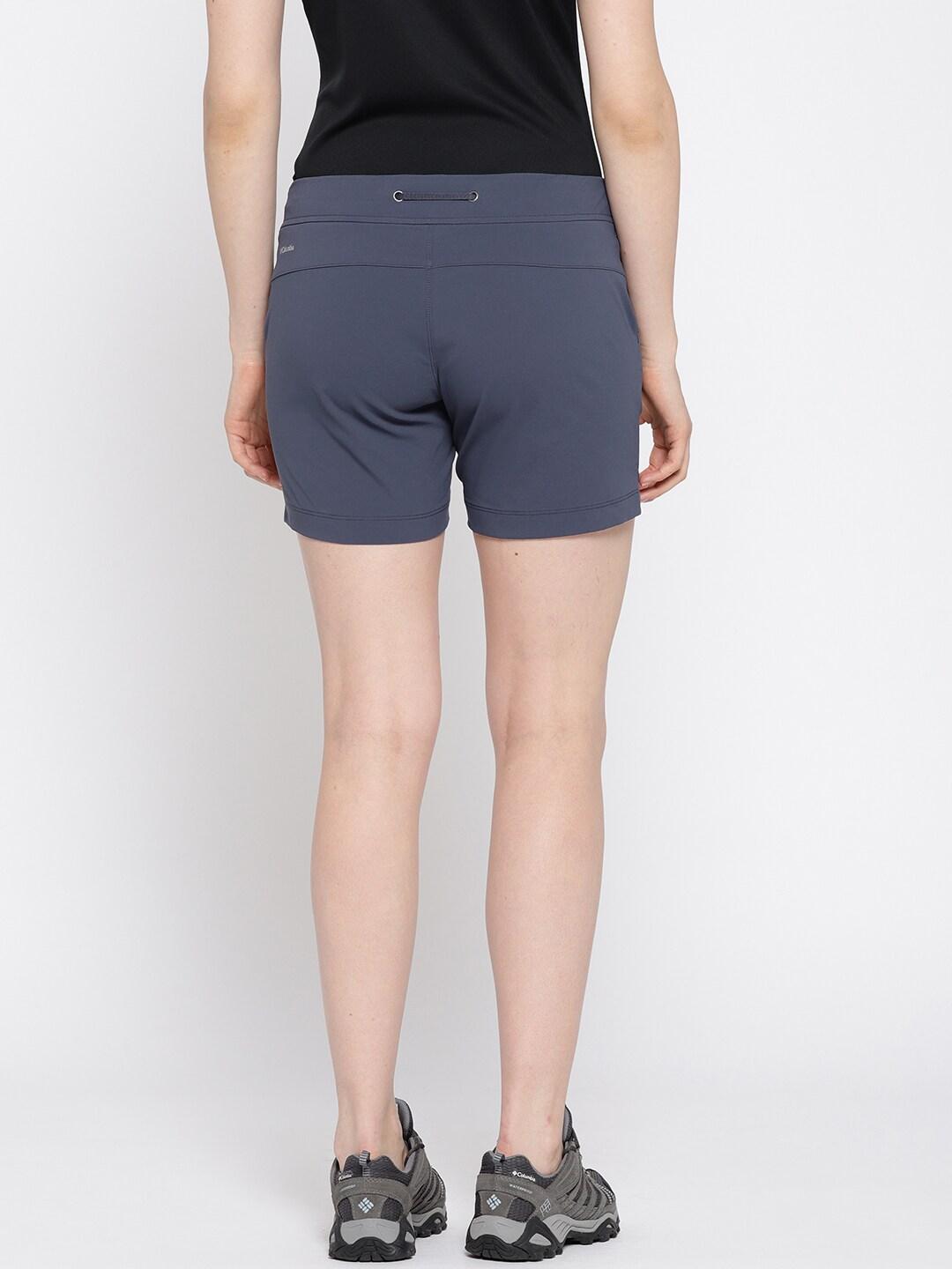 Columbia Women Navy Blue Anytime Outdoor Short (Sun Protection)