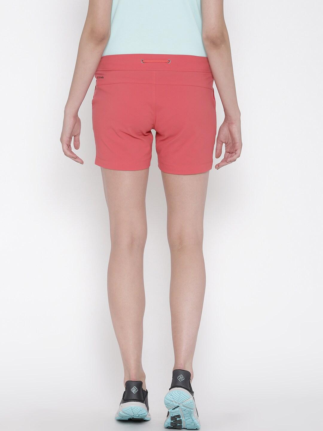 Columbia Women Red Omni-Shield Anytime Outdoor Shorts