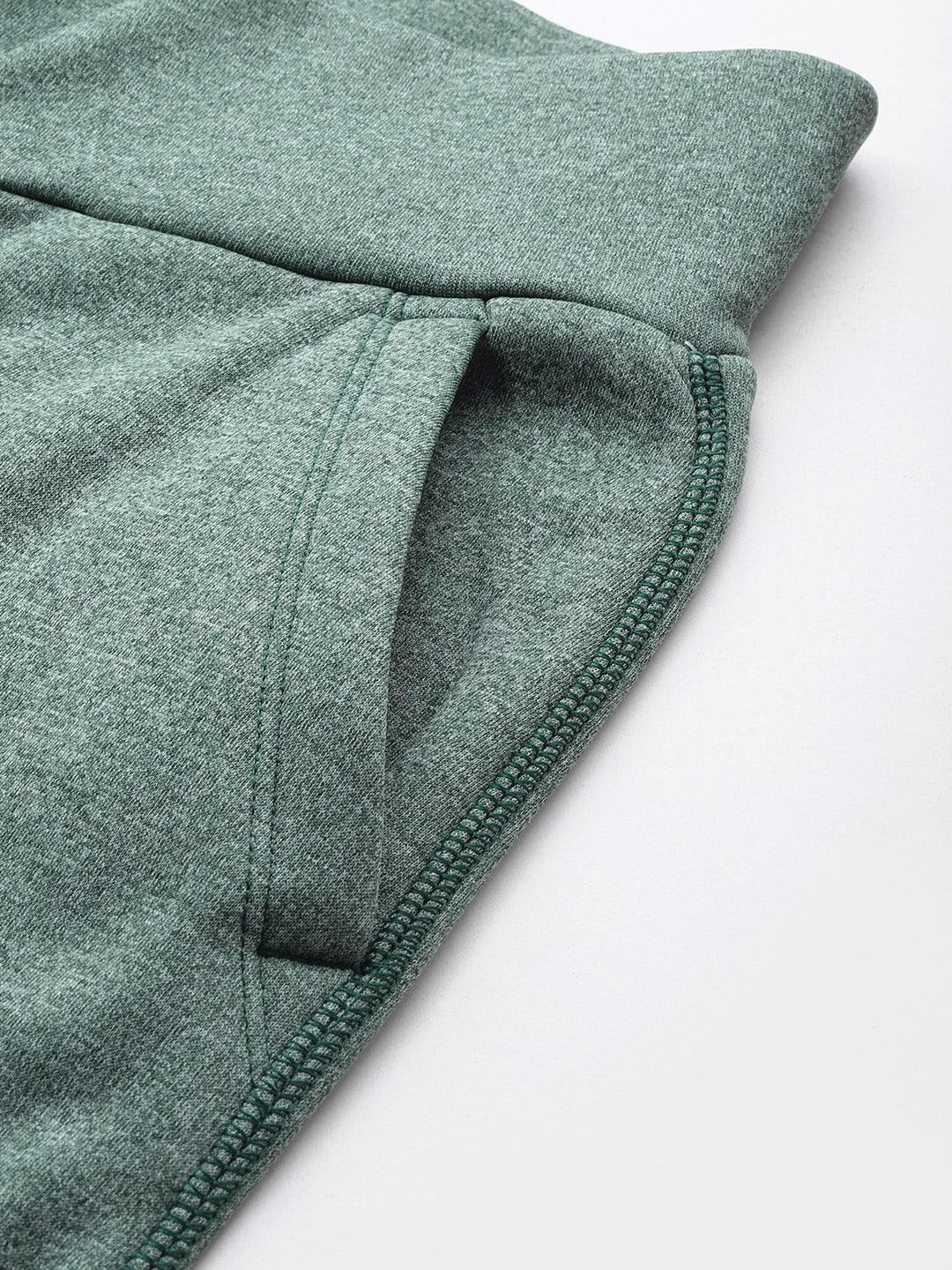 A Women Wearing Columbia Women Blue Col Hike Tech Fleece Bottom