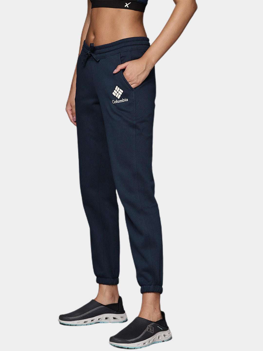 Columbia Women Navy Blue Columbia Trek Pant