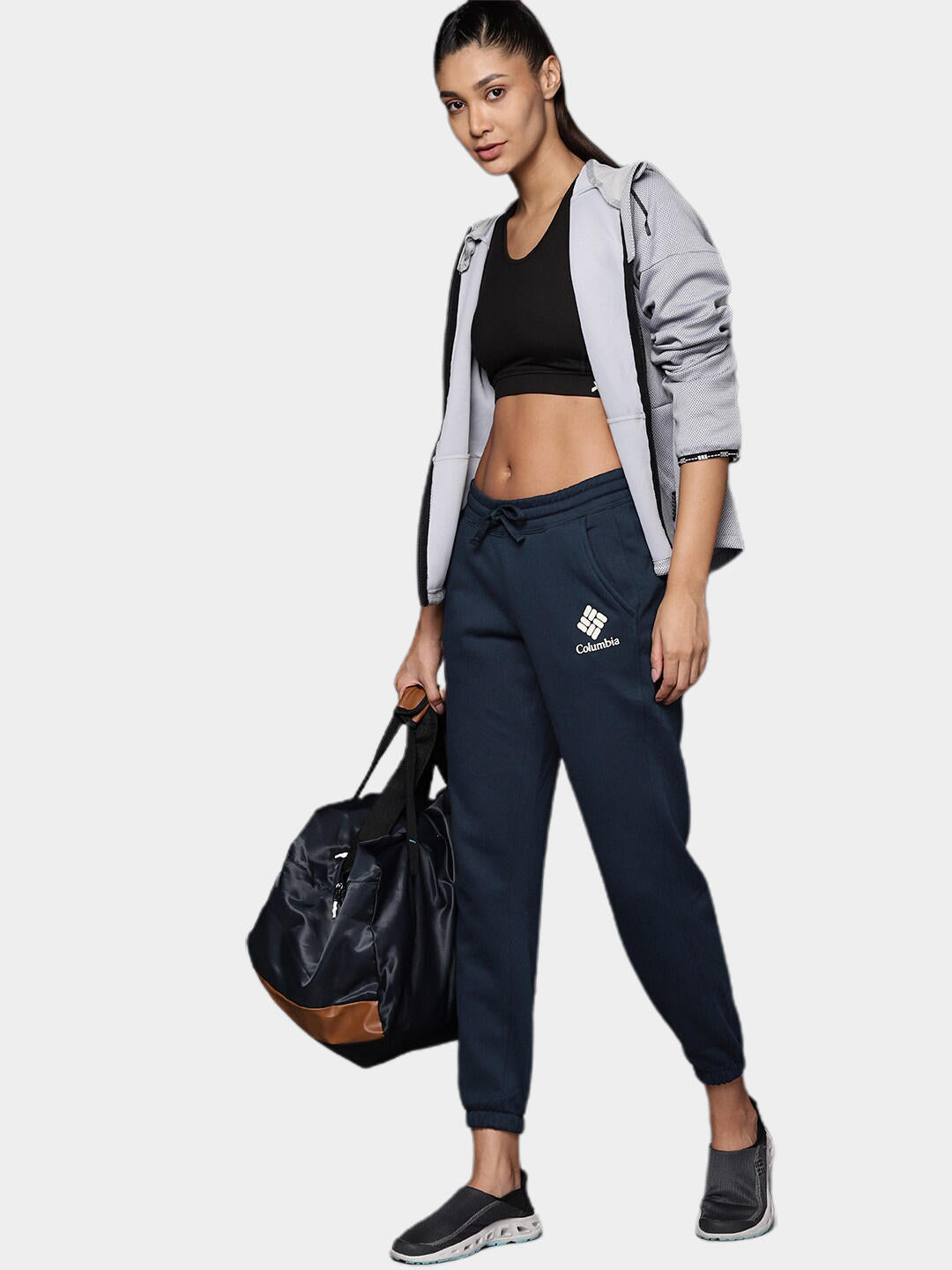 Columbia Women Navy Blue Columbia Trek Pant