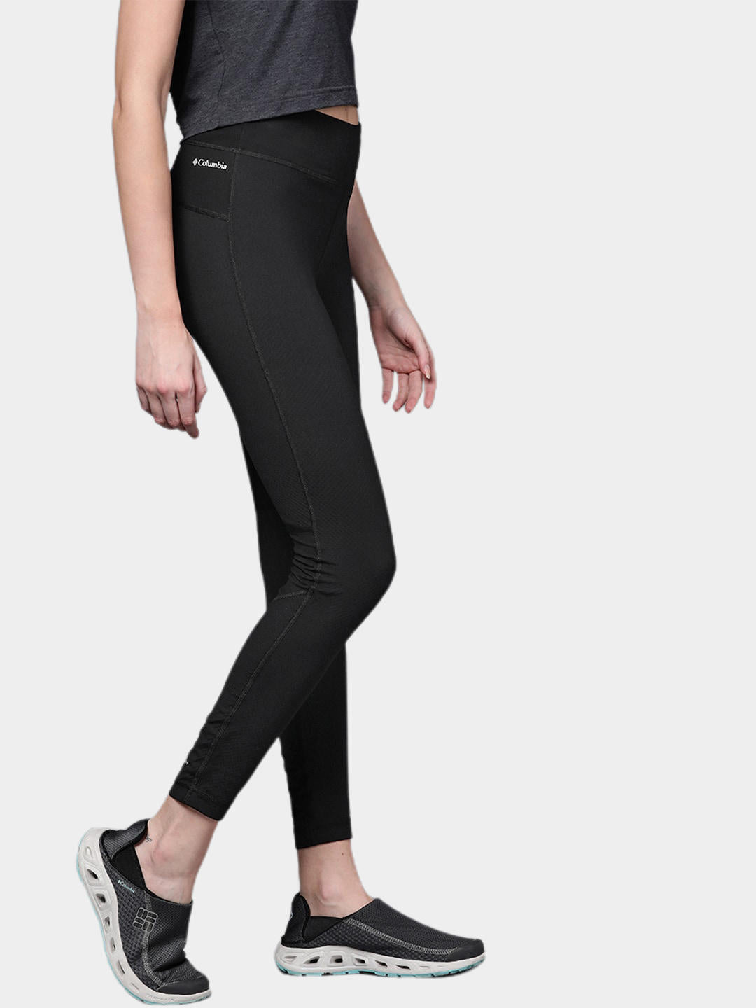 Columbia Women Black W Omni-Heat Infinity Tight Baselayer Bottom (Non Returnable)
