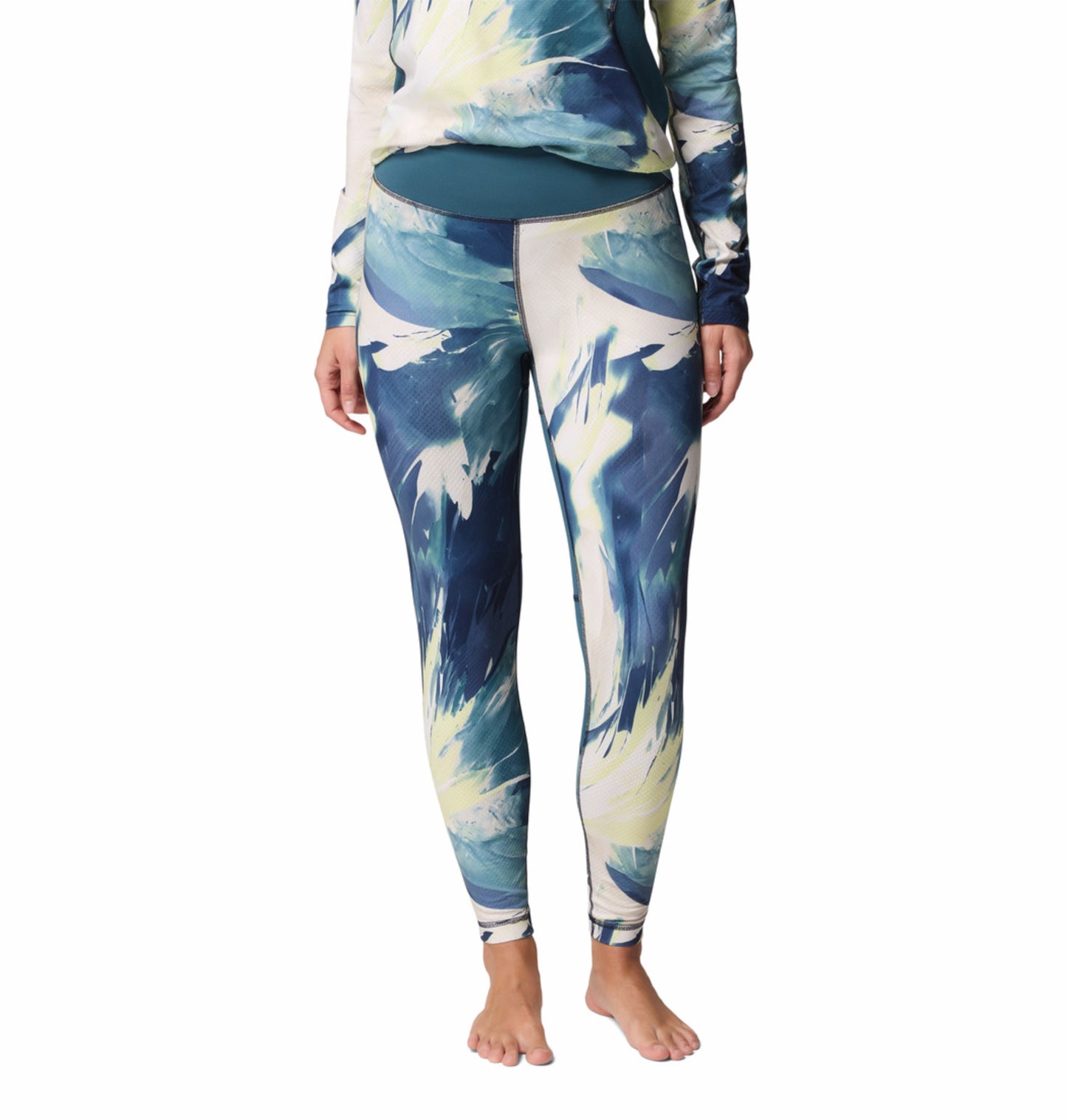 Columbia Women Blue Omni-Heat Inifnity Tight (Non-Returnable)