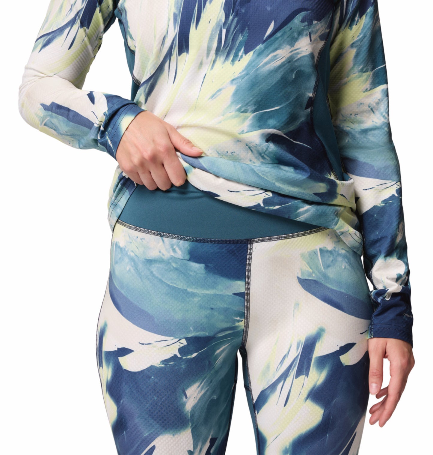 Columbia Women Blue Omni-Heat Inifnity Tight (Non-Returnable)