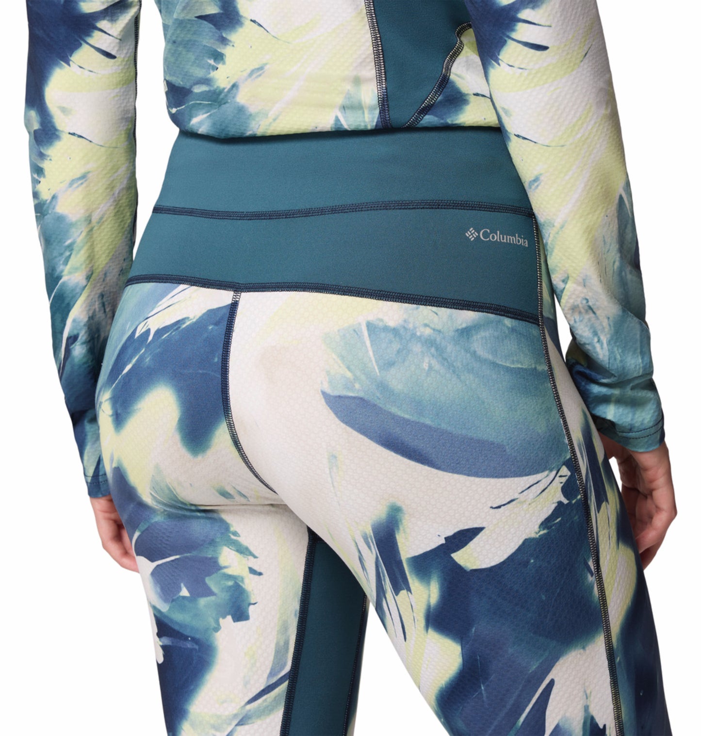 Columbia Women Blue Omni-Heat Inifnity Tight (Non-Returnable)