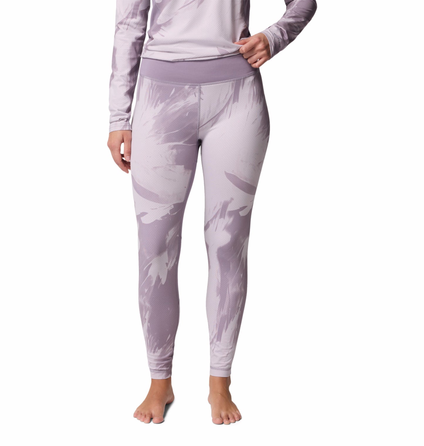 Columbia Women Purple Omni-Heat Inifnity Tight (Non-Returnable)
