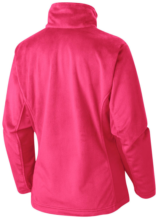 Columbia Women Red Hotdots II Full Zip