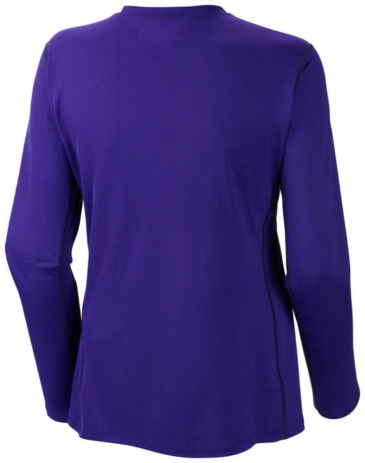 Columbia Women Purple Midweight II Long Sleeve Baselayer Top