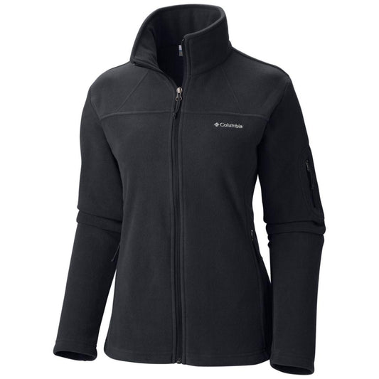 Columbia Women Black Fast Trek II Full Zip Fleece Jacket