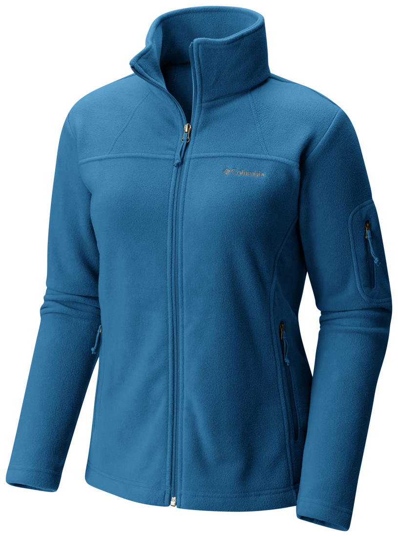 Columbia Women Blue Fast Trek II Fleece Jacket
