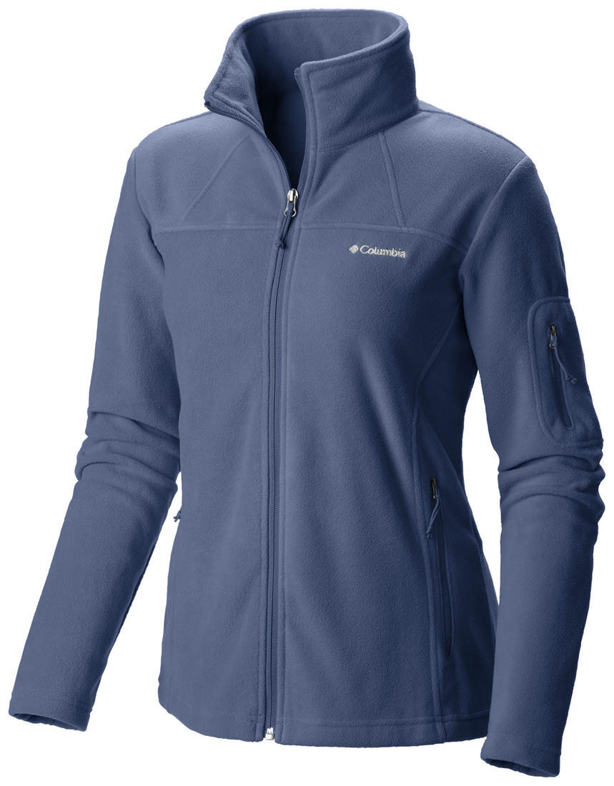 Columbia Women Purple Fast Trek II Fleece Jacket