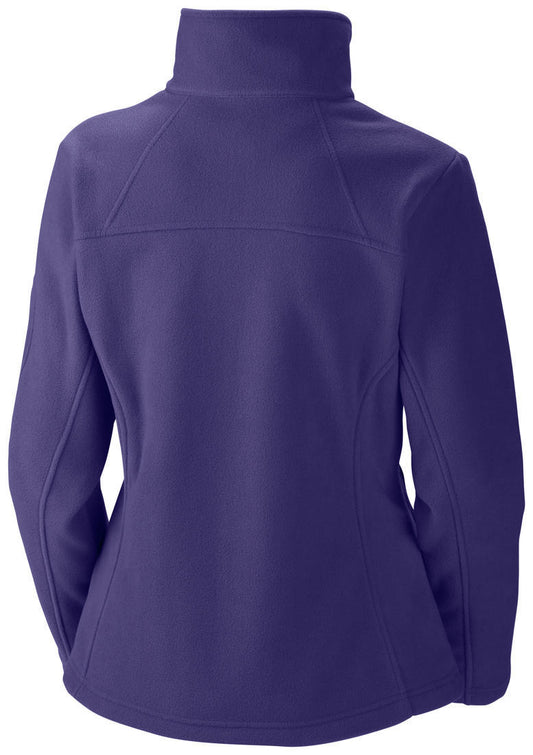 Columbia Women Purple Fast Trek II Full Zip Fleece Jacket