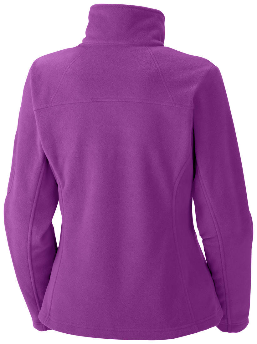 Columbia Women Purple Fast Trek II Fleece Jacket