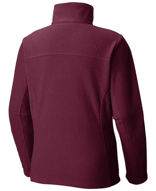 Columbia Women Red Fast Trek II Full Zip Fleece Jacket