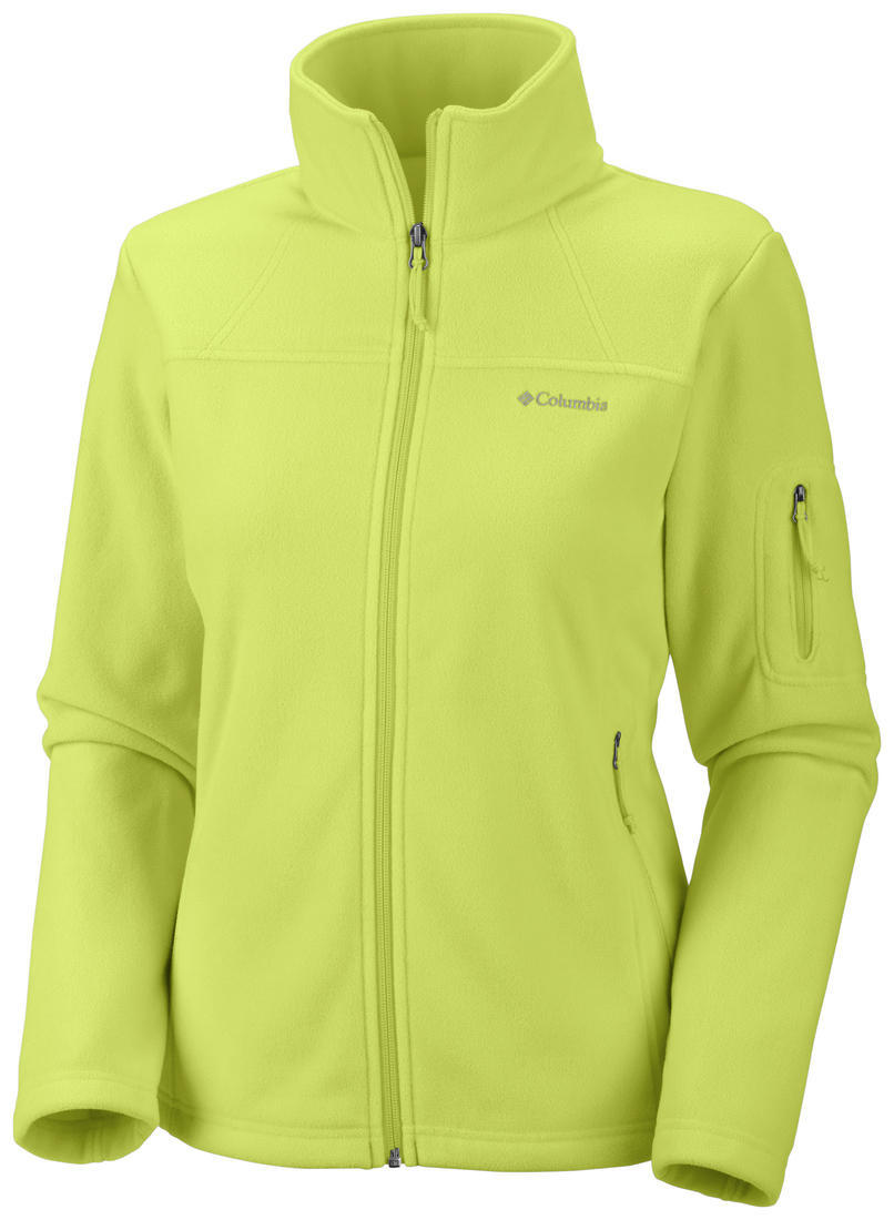 Columbia Women Yellow Fast Trek II Fleece Jacket