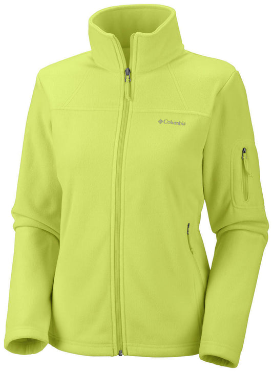 Columbia Women Yellow Fast Trek II Fleece Jacket