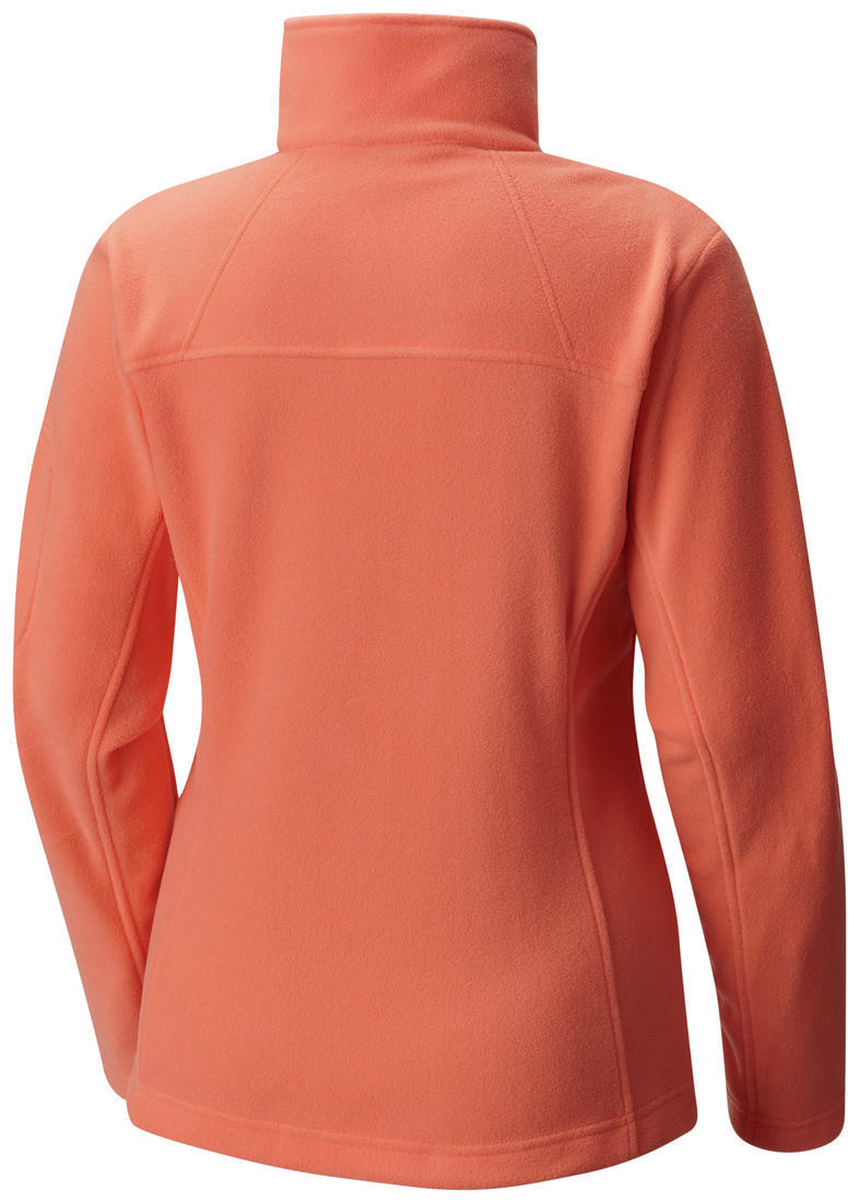 Columbia Women Orange Fast Trek II Fleece Jacket