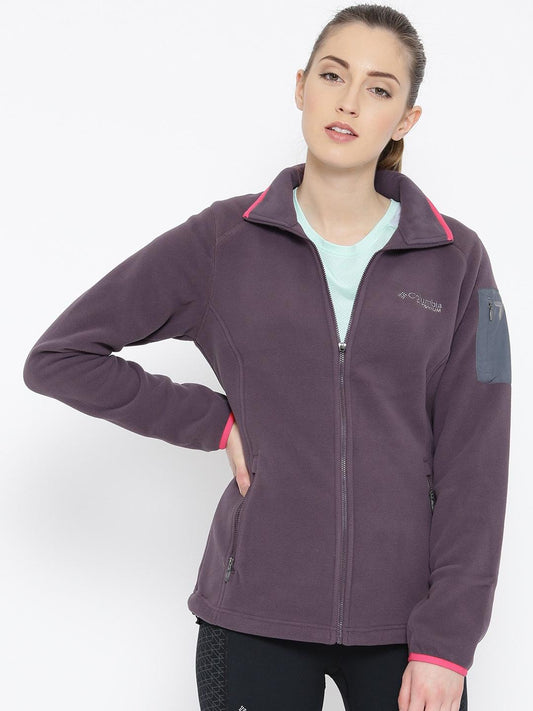 Columbia Women Blue Titan Pass 2.0 Fleece Jacket