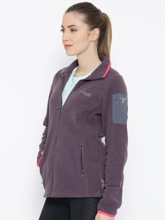 Columbia Women Blue Titan Pass 2.0 Fleece Jacket