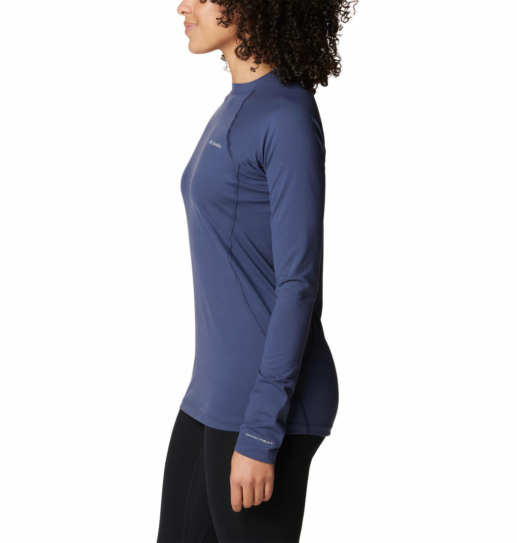 Columbia Womens Blue Midweight Stretch Long Sleeve Top (Non Returnable)