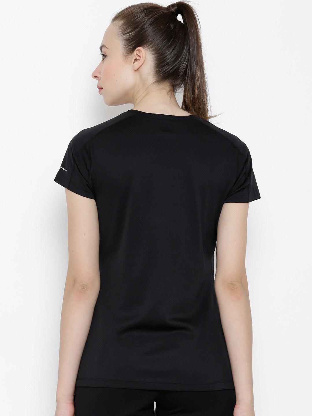 Columbia Women Black Zero Rules Short Sleeve T-Shirt