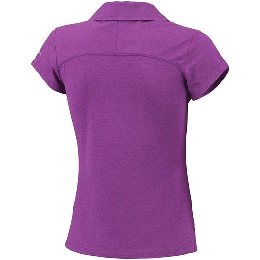 Columbia Women Purple Shadow Time Polo