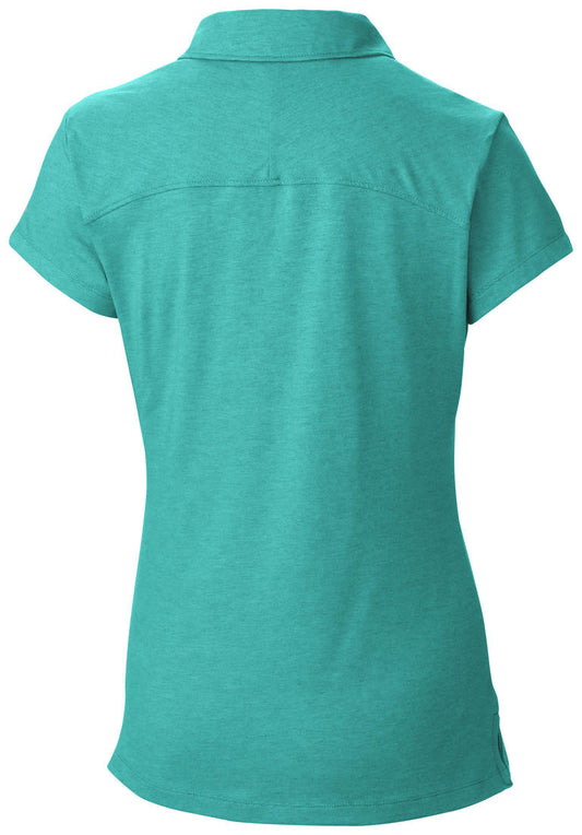Columbia Women Yellow Shadow Time Polo