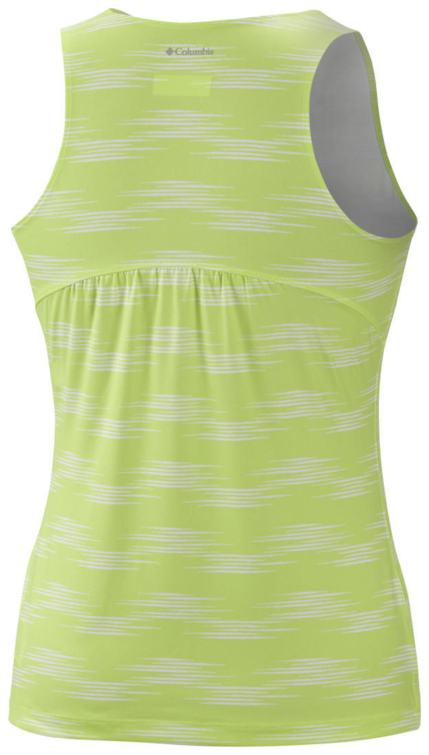Columbia Women Yellow Siren Splash Print Tank Top