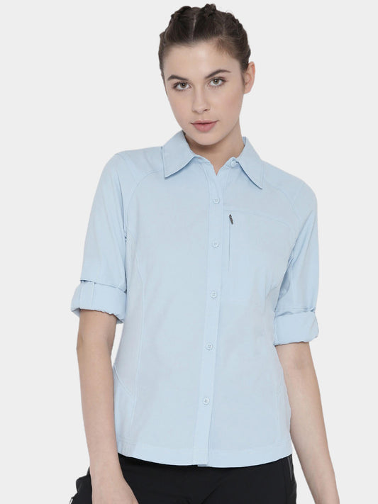 Columbia Women Assorted Omni-Wick Silver Ridge Long Sleeve Shirt