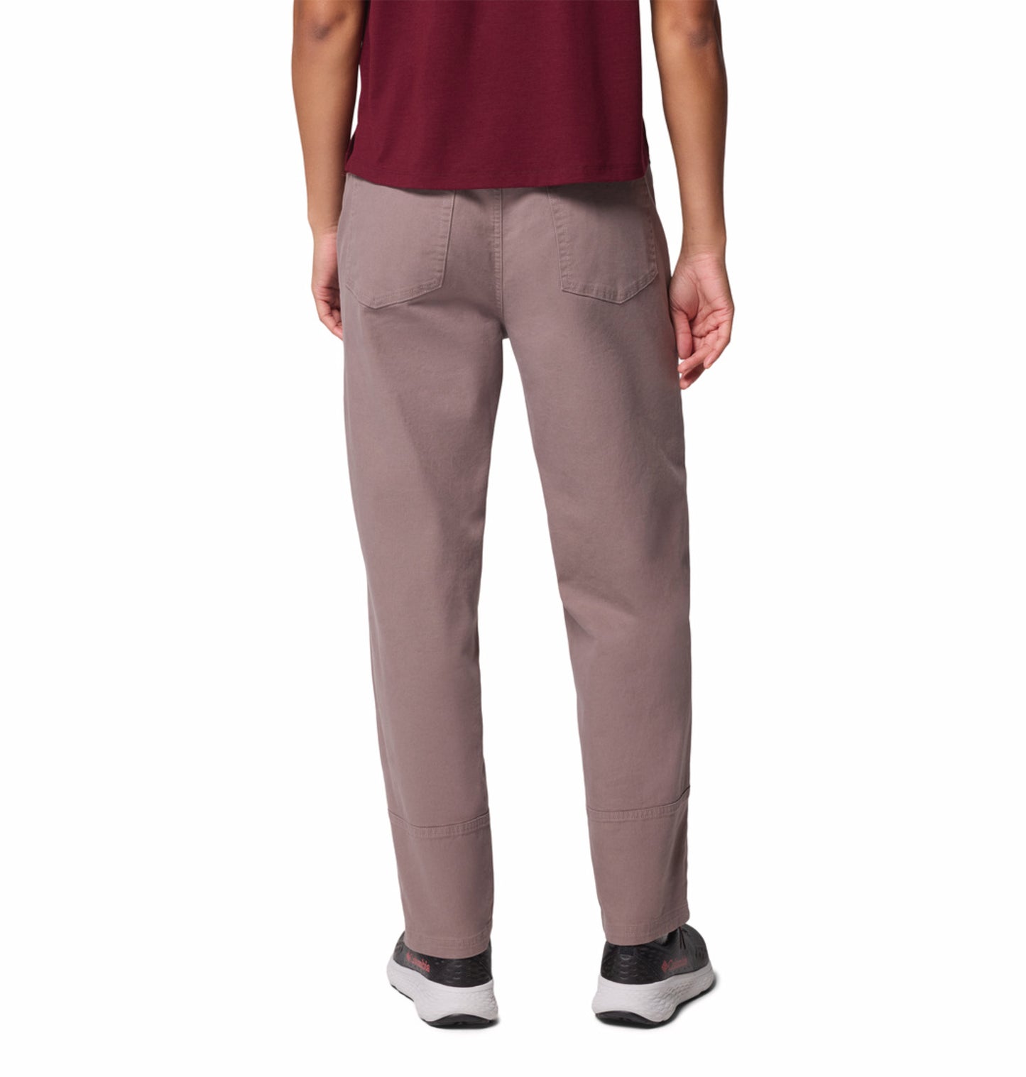 Columbia Women's Mauve ROC Straight Leg Pant for Outdoor Comfort