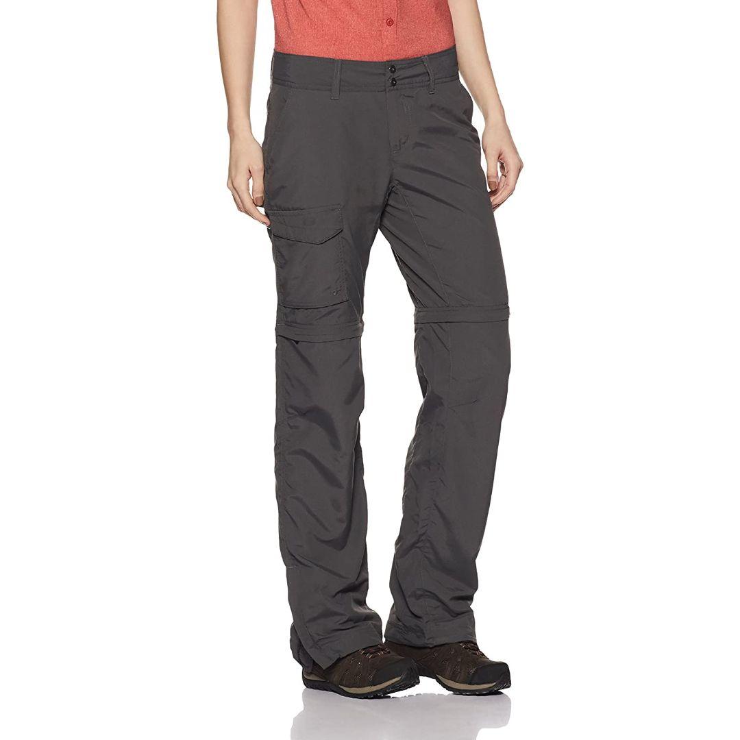 Columbia Women Grey Omni-Wick Silver Ridge Convertible Pant